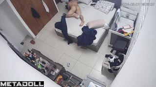 Italian new couple having sex before going to sleep HD