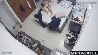 Italian new couple having sex before going to sleep HD