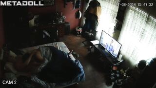 Irish newly married couple fuck in their bed recording