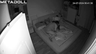 Amazing ass New Zealander brunette woman fucked hard in Morning real spy cam