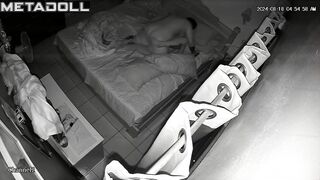 Amazing amateur Irish couple having sex brutally in their bed online