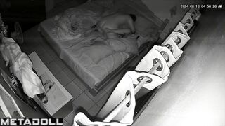Amazing amateur Irish couple having sex brutally in their bed online