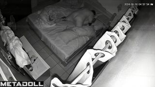 Amazing amateur Irish couple having sex brutally in their bed online