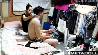 Daily routine of a young Korean couple