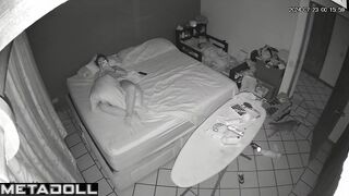 Mature Danish brunette step-mom masturbates while dreaming of fetish porn