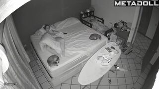 Mature Danish brunette step-mom masturbates while dreaming of fetish porn
