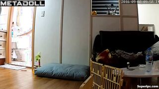 Korean girl’s bathroom routine