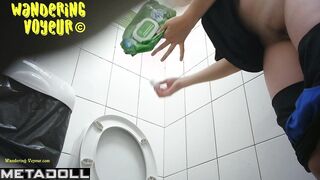 Wandering Voyeur - Public Toilet-283