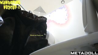 Wandering Voyeur - Mall Toilet-508