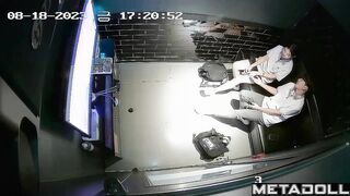 Korean college couple at karaoke