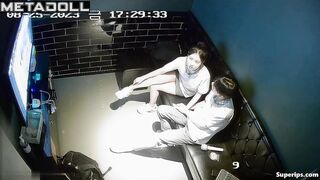 Korean college couple at karaoke