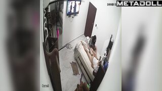 Sweet Canadian brunette student girl rides her husband leaked record