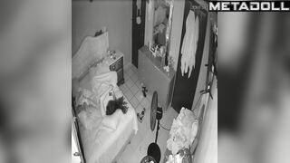 Perverse Norwegian brunette doctor rubs her pussy while thinking about big ass porn