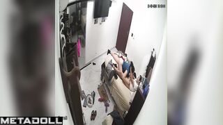 My friend's amazing parents fuck until they fall asleep recording