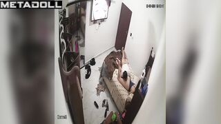 Big ass Israeli brunette mother gets an anal sex hidden IP camera