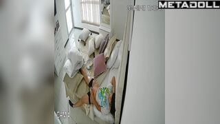 Naked Swiss step-mom has squirting orgasms while masturbating with a dildo
