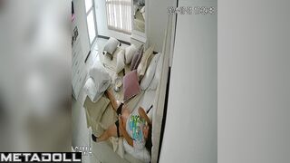 Naked Swiss step-mom has squirting orgasms while masturbating with a dildo