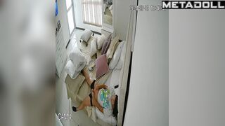 Naked Swiss step-mom has squirting orgasms while masturbating with a dildo