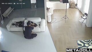 Korean photographer gropes a model girl