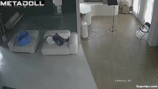 Korean photographer gropes a model girl
