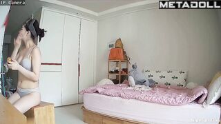 Korean teenage girl has sex with her boyfriend
