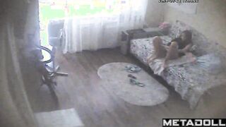 Naughty Norwegian brunette babysitter rubs her pussy while fantasizing about bondage porn