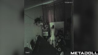 Perverse Italian brunette mother used to sex voyeur cam