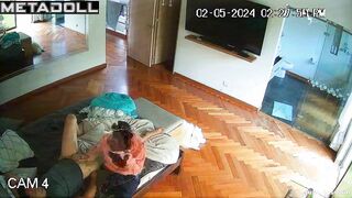 Stepdaughter gives her old dad a handjob