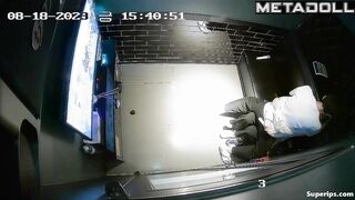 Naughty Korean couple in a karaoke room