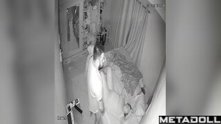 Perverse American brunette MILF screams with pleasure recording