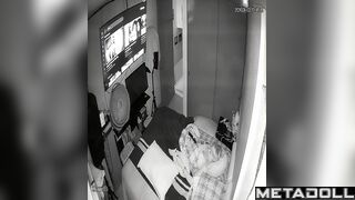 Big tits blonde woman has multiple orgasms voyeur cam