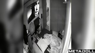Big tits blonde woman has multiple orgasms voyeur cam