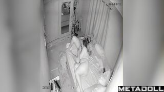 Real Canadian new couple having sex wildly in their bed live HD