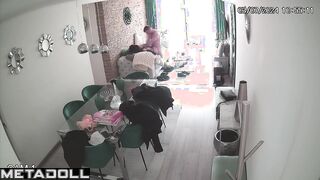 Mom and Dad fuck hard in their bed live