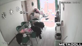 Mom and Dad fuck hard in their bed live