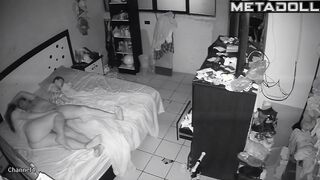 Amazing Australian married coiple having sex before going to sleep hidden camera