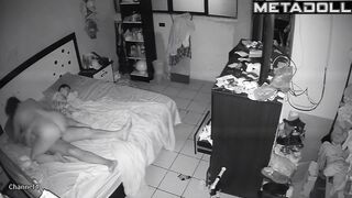 Amazing Australian married coiple having sex before going to sleep hidden camera