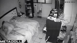 Amazing Australian married coiple having sex before going to sleep hidden camera
