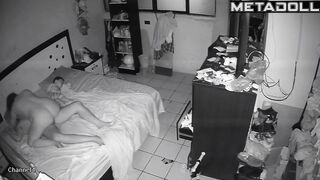 Amazing Australian married coiple having sex before going to sleep hidden camera