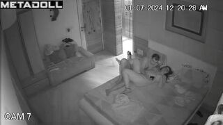 Chubby busty Italian brunette mature mom fucks her boyfriend live HD