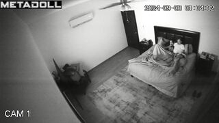 Mom and Dad having sex 69 hidden IP cam