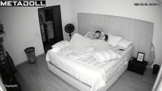 Horny Russian brunette wife likes cheating on hubby hidden camera