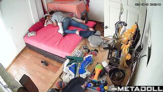 My neighbours having sex wildly in their bed leaked record