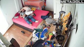My neighbours having sex wildly in their bed leaked record