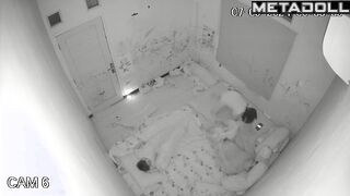 My friend's parents having sex wildly in their bed live