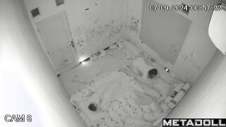 My friend's parents having sex wildly in their bed live