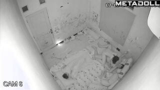 My friend's parents having sex wildly in their bed live