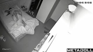 Amazing Danish mature couple fuck on the couch spy cam