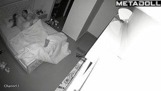 Amazing Danish mature couple fuck on the couch spy cam