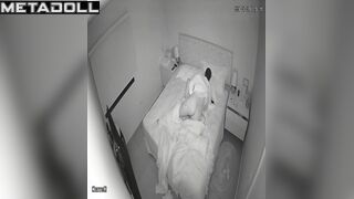 Perverse Spanish brunette mother gets fucked doggy style voyeur cam